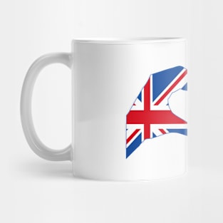 We Heart UK & Korea Patriot Flag Series Mug